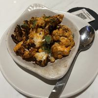 Cauliflower appetizer. Amazing!  at True Food Kitchen in Las Vegas