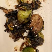 Savory roasted Brussel sprouts   at True Food Kitchen in Las Vegas