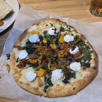 Butternut squash pizzaa  at True Food Kitchen in Las Vegas