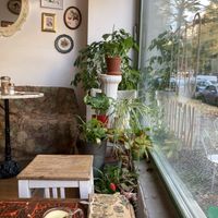 cozy atmosphere  at Cafe Katulki in Berlin