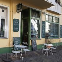 Exterior of location - street view at Cafe Katulki in Berlin