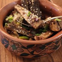 Spiced wedges.. amazing at Namaste Holborn in London