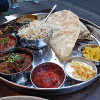 Vegan Thali at Namaste Holborn in London