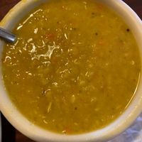 Lentil soup at The Oasis in Lexington