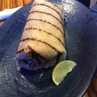 Guacamole Burrito in a GF tortilla at Mexicali Blue in Wappingers Falls