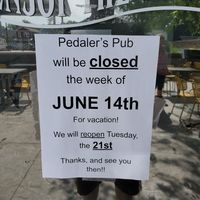  at Pedaler's Pub in Bentonville