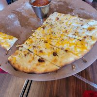 Vegan Cheese Breadsticks at Pedaler's Pub in Bentonville