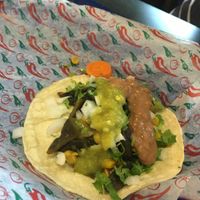 Veganized taco 🌮  at Gringo's in Mcalester