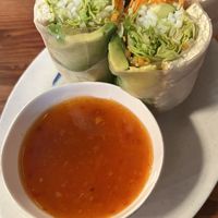 Salad Rolls w/Avocado and Tofu, & Sweet Chili Sauce   at MOE PHO in Pendleton
