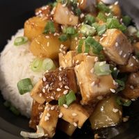 Teriyaki Tofu w/ Rice  at MOE PHO in Pendleton