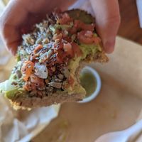 Avocado toast at Rise Up Coffee in Rehoboth Beach