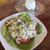 Eggpland salan  at KooKaburra in Siargao