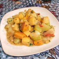 Green Vegetable Curry at KooKaburra in Siargao