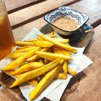 Local sweet fries at LOKAL in Siargao