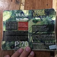 Wrap menu at LOKAL in Siargao