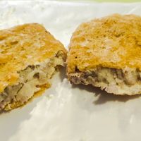 Fried yam at You Tiao Soya Bean 炸油条豆酱 in Northeast Singapore