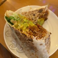 Vegan burrito (gluten free)  at Angkor Tacos - Food Stall in Siem Reap