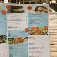 Menu February  at The Backyard Cafe & Bistro in Koh Lanta