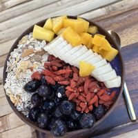 Acai smoothiebowl  at The Backyard Cafe & Bistro in Koh Lanta