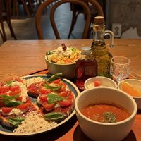 Vegan Italian platter (+honey)  at Amin 아민 in Seoul