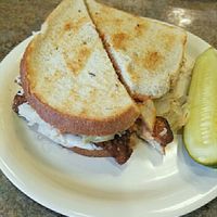 Vegan Ruben  at Good Foods Market and Cafe in Lexington