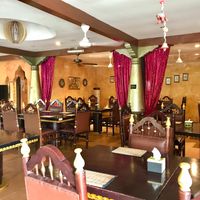 Interior at Sitara Indian Restaurant in Ubud