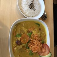 lemongrass curry  at Gravity in Stuttgart