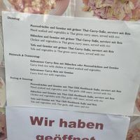 Day menu at Gravity in Stuttgart