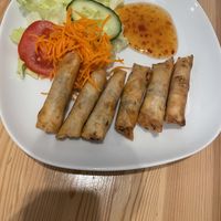 Fried spring rolls  at Gravity in Stuttgart