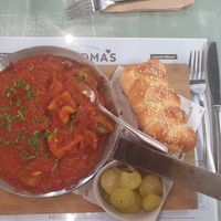 Shakshuka (swapped the egg for pickled cucumber) at Grandma's in Townsville