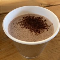 Hot chocolate   at The Pow Bar Cafe in Niseko