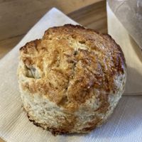 Vanilla almond scone   at The Pow Bar Cafe in Niseko