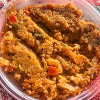 Dirty Seafood Rice at Dirty Lettuce in Portland