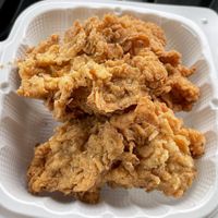 Fried “chicken" at Dirty Lettuce in Portland