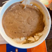 Mashed potatoes & gravy   at Dirty Lettuce in Portland