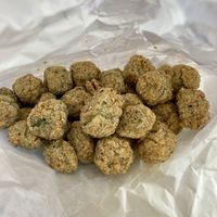 Fried okra - DELICIOUS!  at Dirty Lettuce in Portland