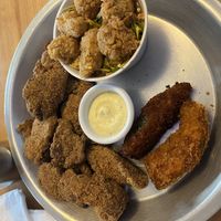 The jalapeno poppers were my favorite   at Dirty Lettuce in Portland