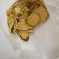 fried pickles at Dirty Lettuce in Portland