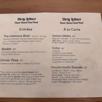 Entree and Ala Carte  at Dirty Lettuce in Portland