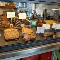Vegan carrot cake at The Shrewsbury Coffeehouse in Shrewsbury