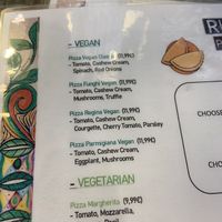 Menu  at Rustica - Pizza Al Tagglio in Lisbon