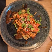 Pulled eggplant at WannaWaffle in Zwolle