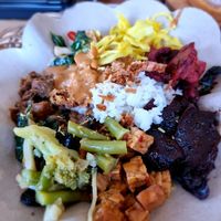 Ricetable at De Vegetarische Toko in The Hague