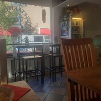 The inside at De Vegetarische Toko in The Hague