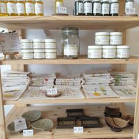 Products shelf at Le Moly in Pau