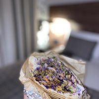 Le Bab avec spécialité de seitan & sauce blanche maison  at Gustavo in Grenoble