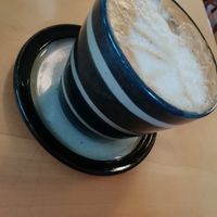 Cappuccino (vegan) at Café Ton und Keramikwerkstatt  in Rauhenebrach
