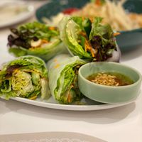 Tofu summer rolls at Lady Nara in Taipei