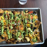 Vegan veggie nachos!   at Taco Mama - Ouachita Ave in Hot Springs