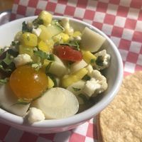 Vegan ceviche   at Taco Mama - Ouachita Ave in Hot Springs